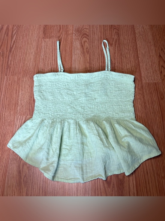 American Eagle Outfitters Tops - American Eagle Outfitters Mint Smocked Cami
